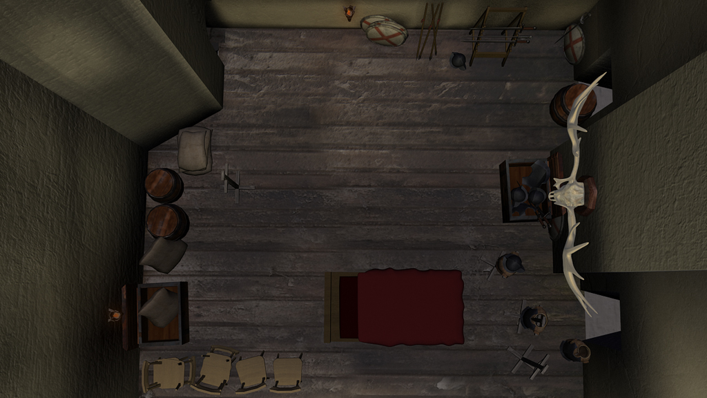 Tower House Storage Room and Armory