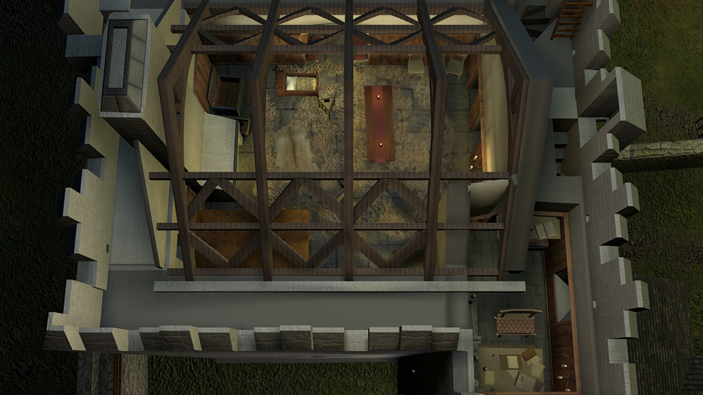 Tower House Bedroom Top