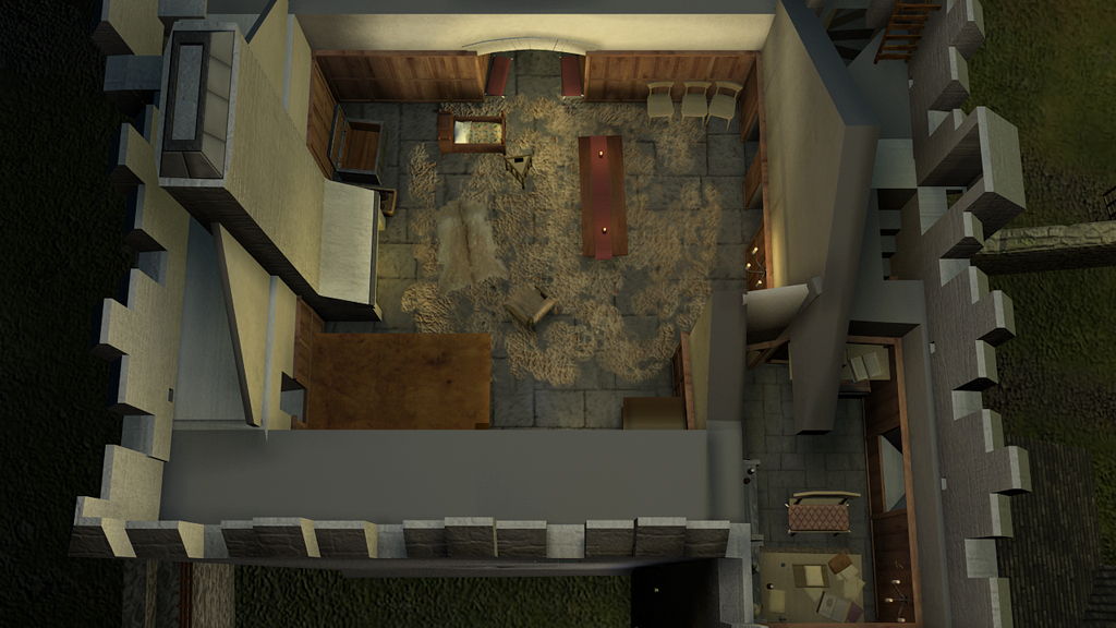 Tower House Bedroom Top