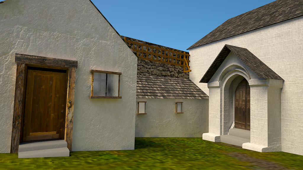 Kitchen and Great Hall