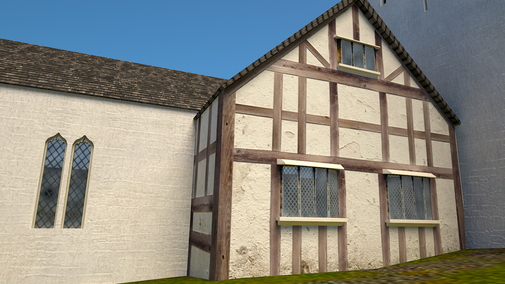 Ground Floor Parlor and entrance to the Tower House