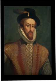 Portrait of Sir Walter Raleigh