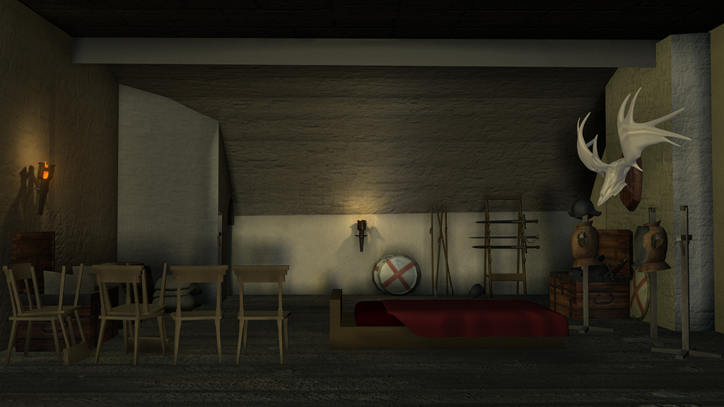 Tower House Storage Room and Armory