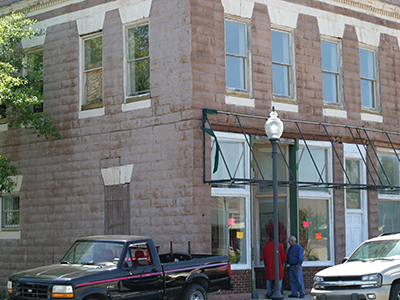 Southeast corner of Fourth and Harnett