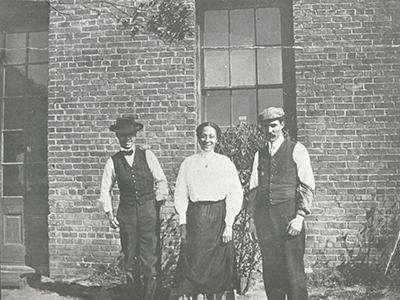 Employees of the <i>Daily Record</i> office