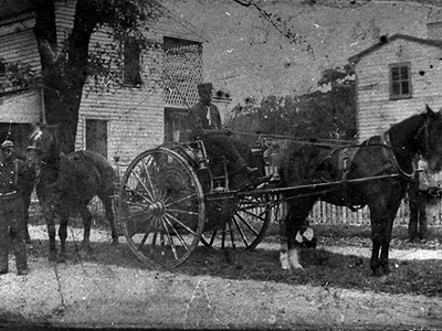 A Wilmington Volunteer Hose Reel Fire Company